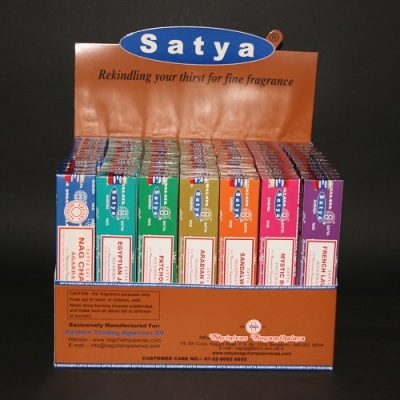 Sai Baba displaybox Purification voor 7 geuren